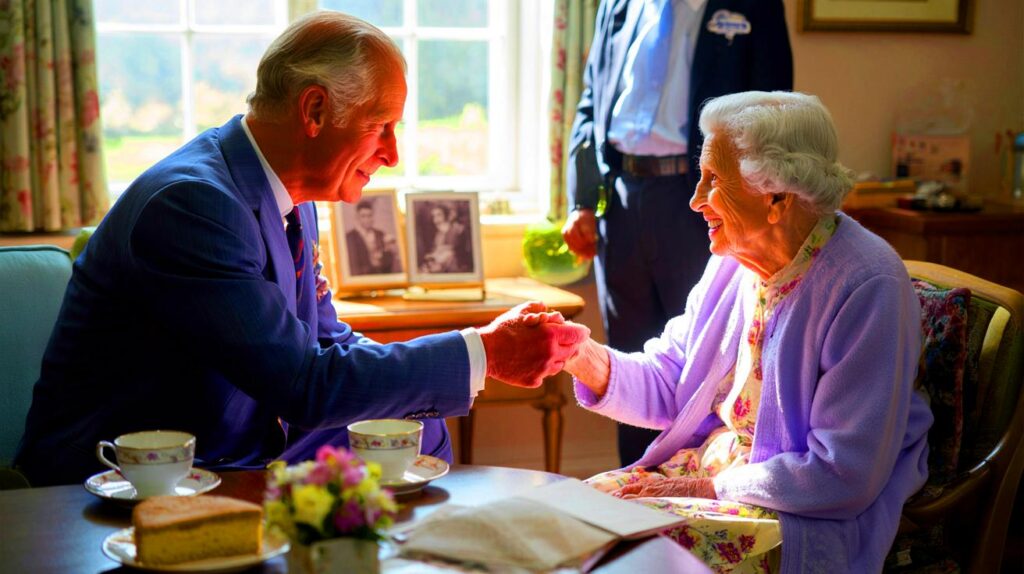 116 Jahre, ein Wunsch, ein Besuch: wie König Charles Ethel rührt – und was Sie davon haben