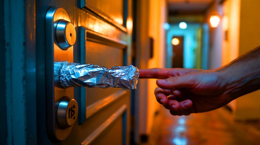 Alufolie am türgriff: 3 gründe, warum 7 von 10 haushalten den trick nutzen – schützt er dich?