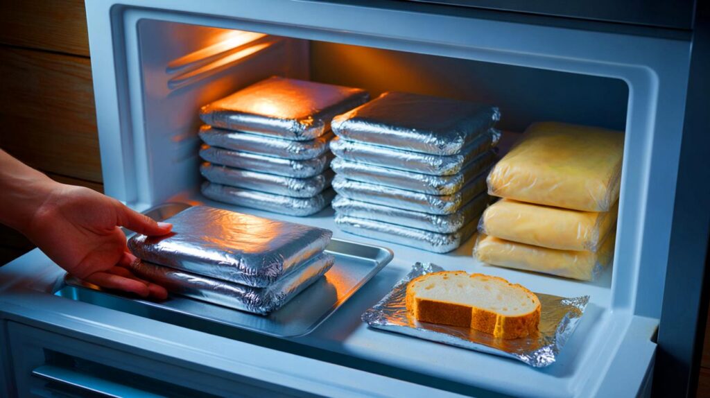 Alufolie im Gefrierschrank: der einfache Trick, den immer mehr Menschen übernehmen