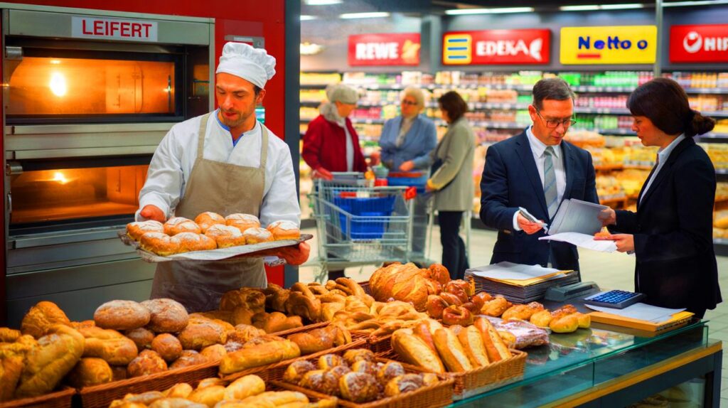 Bäckerei-kette insolvent: sind ihre brötchen bei Rewe, Edeka und Netto in Gefahr – 40 filialen?