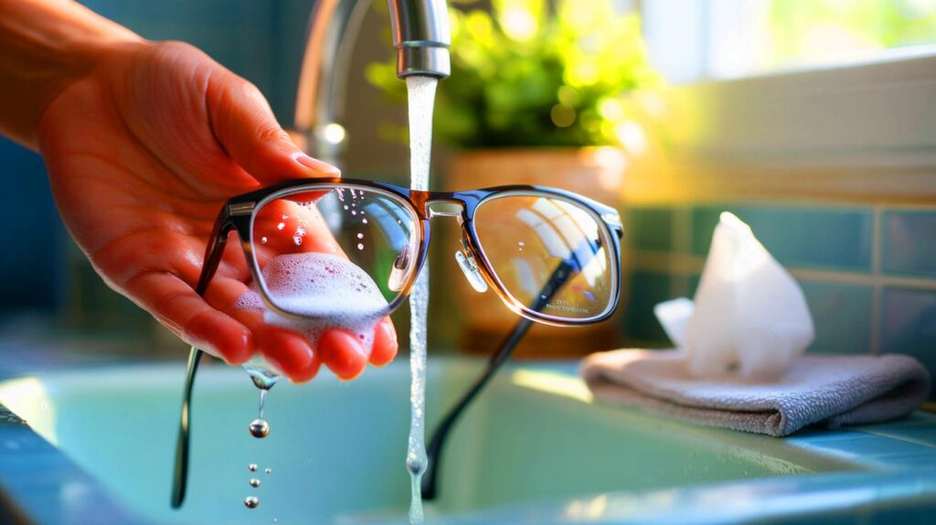 Brillenträger aufgepasst: 3 tropfen spülmittel statt mikrofasertuch – reinigst du so deine gläser?