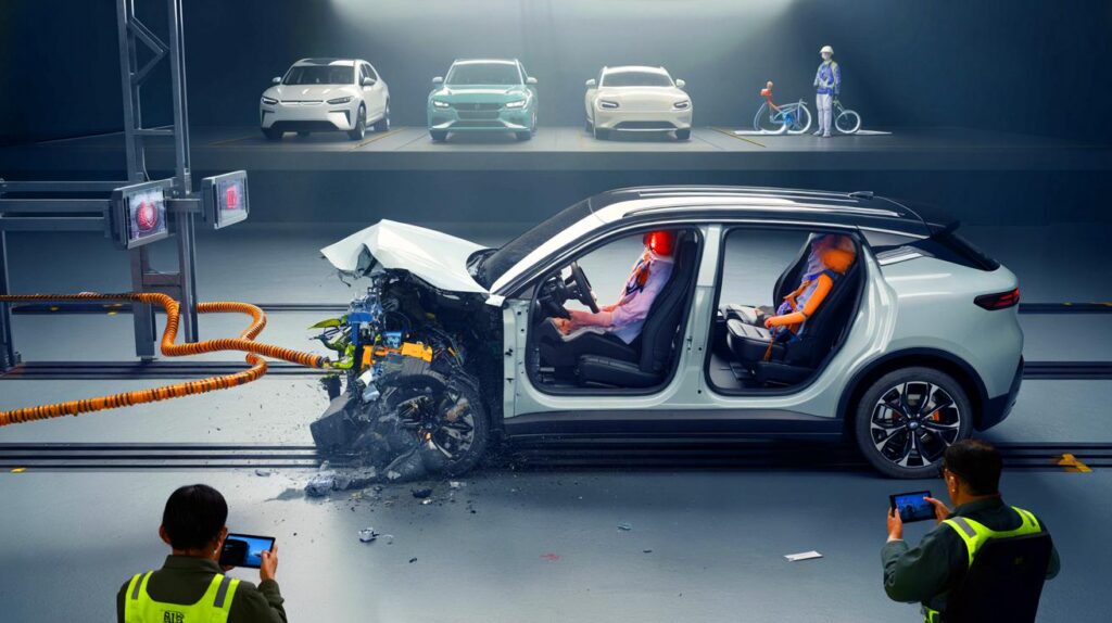 Crashtest: was vom China-Elektro-SUV übrig bleibt – 7 Euro NCAP-Modelle, wie sicher bist du?