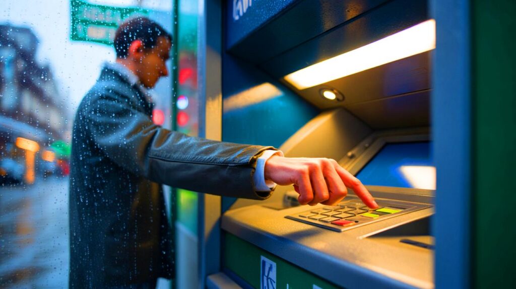 Die einfache Geste am Geldautomaten, die Sie vor Betrug schützt