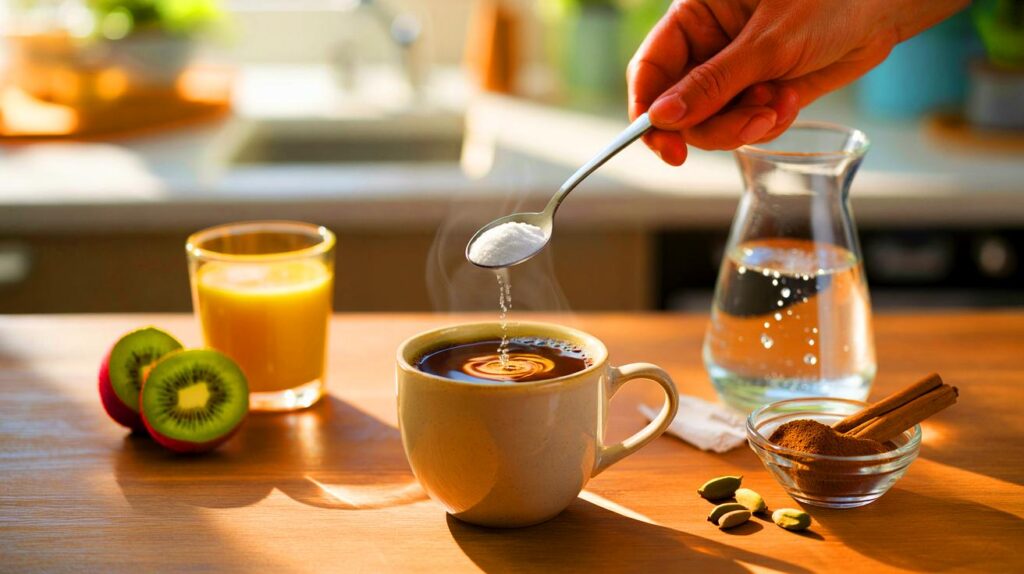 Ein teelöffel im morgenkaffee: 1 TL kollagen, 30 sek. rühren – spürst du nach 28 tagen mehr glow?