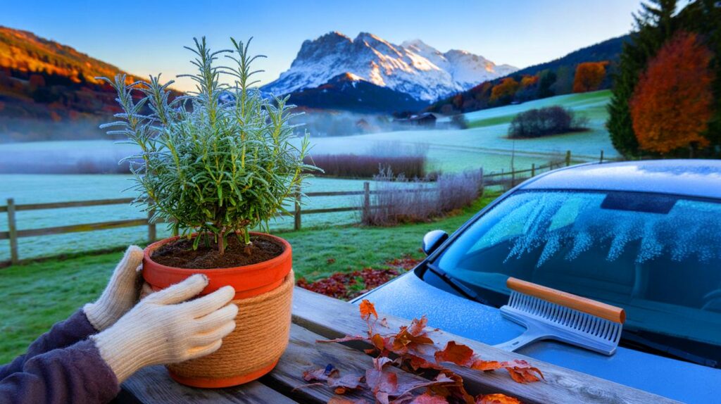 Frost ab mittwoch, schnee bis 20 cm in den alpen: sind ihre pflanzen bei 0 bis -3 grad sicher?