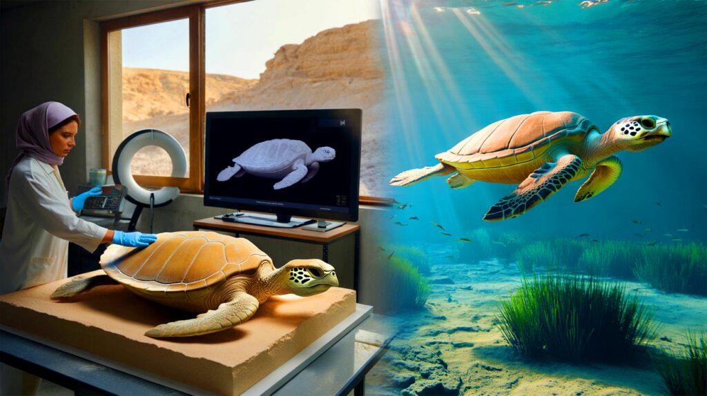 Für euch: 50 millionen jahre alt, 53 cm panzer, Fund in Syrien – verändert euer bild der evolution?