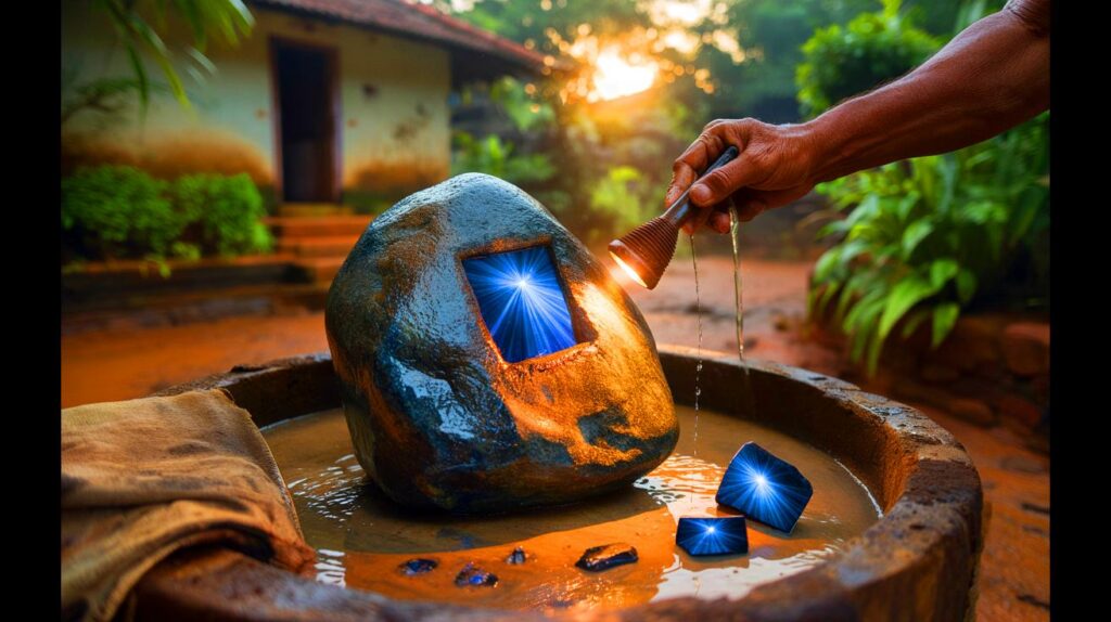 Gartenzufall in Sri Lanka: was würden sie mit 2,5 millionen karat und 90 millionen euro tun?