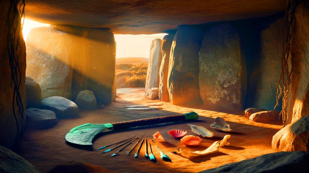 Grabfund in Spanien, 5000 jahre alt: was verraten hellebarde, muscheln und elfenbein über dich?