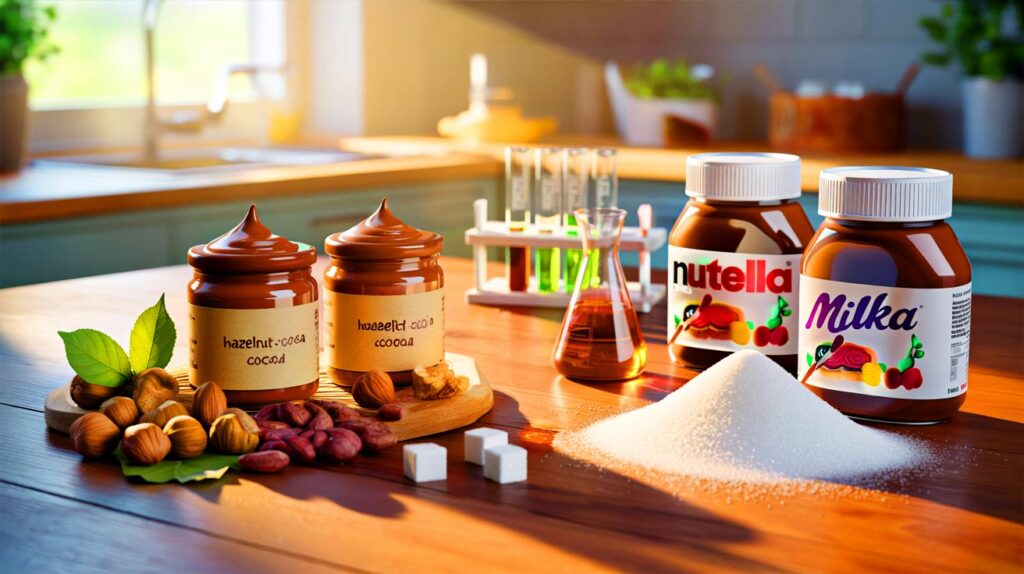 Nutella mit Note 6: nur 2 Cremes gut – was du zu 21 Produkten und 56 % Zucker wissen musst