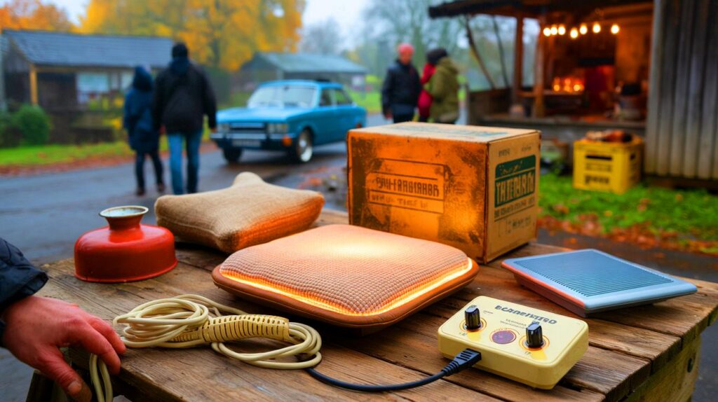 Ost-schatz für 26,40 mark, 60 watt: warum sie mein ddr-heizkissen nicht mal für 2 euro wollen?