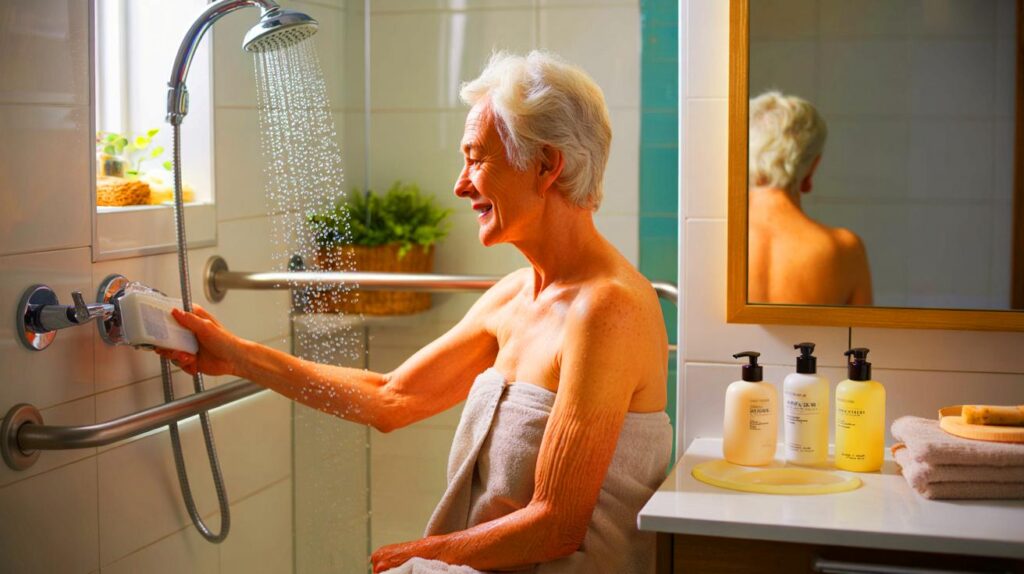 Senioren ab 65 aufgepasst: wie oft duschen wirklich gut ist – 2 bis 3 mal pro woche reichen oft