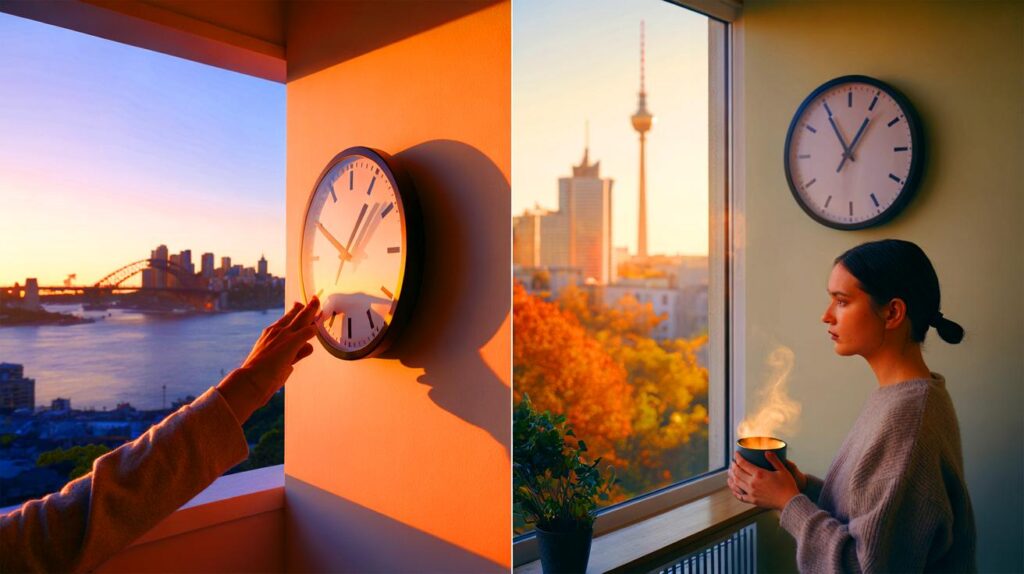 Zeitumstellung am sonntag: gehörst du dazu? 60 minuten vor, 6 staaten schon dran, europa wartet